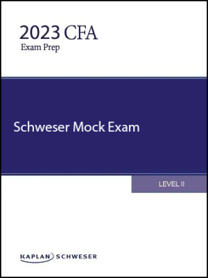 2023 CFA Schweser Mock Exam Level 2 PDF