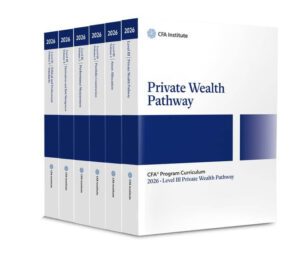 CFA 2026 Program Curriculum Level III Private Wealth Pathway Box Set