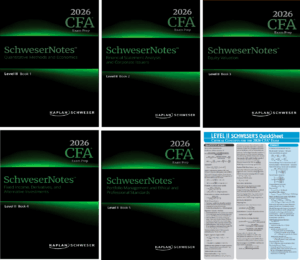 2026 CFA Schweser Notes Level 2 with Quicksheet