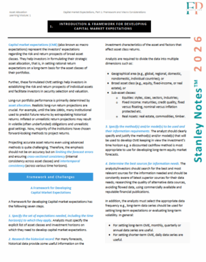 CFA 2026 Level 3 Finquiz Stanley Notes, Battle-ready Summaries and Formula sheet Portfolio Management