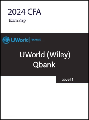CFA 2024 UWorld Level 1 Question Bank