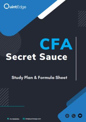 2026 CFA Level 1 Secret sauce Quintedge