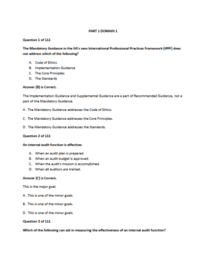 Wiley CIA Part1 MCQs